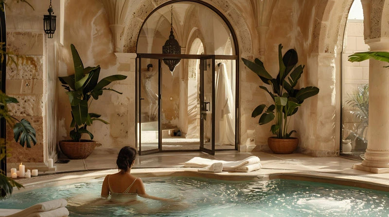The Royal Hammam Journey treatment room