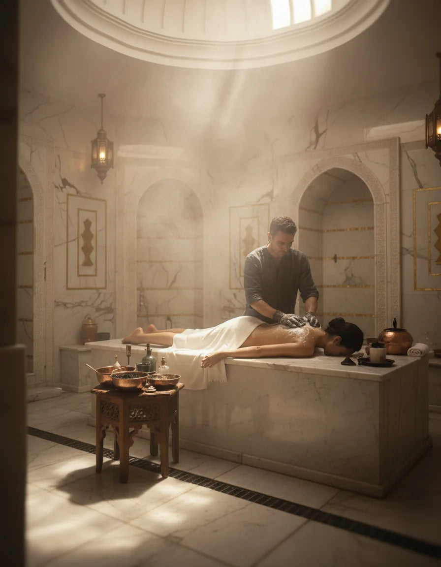 The Royal Hammam Journey treatment room